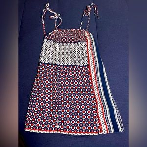 Forever 21 dress. Cute and flowy. Red/white/blue